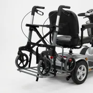 Rollator holder on back of car